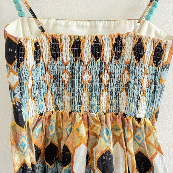 Christian Lacroix Linen Blend Cruz Mini Dress Size Small - Picture 11 of 12